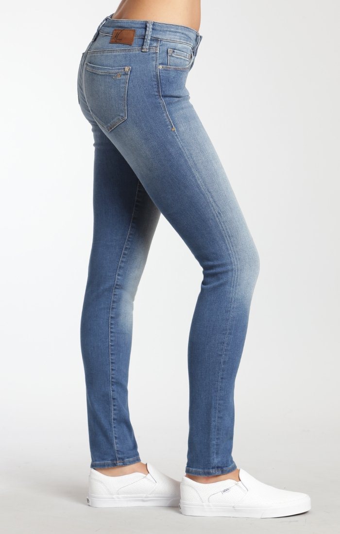 ADRIANA SUPER SKINNY IN MID USED TRIBECA - Mavi Jeans