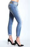 EMMA SLIM BOYFRIEND IN AQUA PAINTED VINTAGE - Mavi Jeans