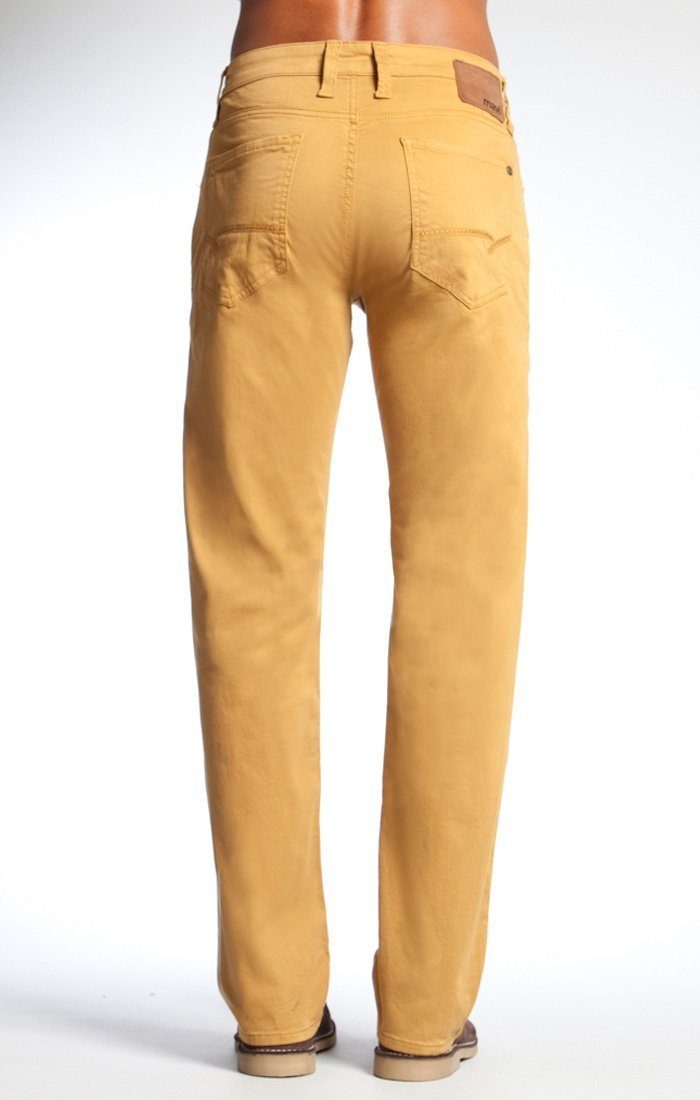 ZACH STRAIGHT LEG IN MUSTARD TWILL - Mavi Jeans