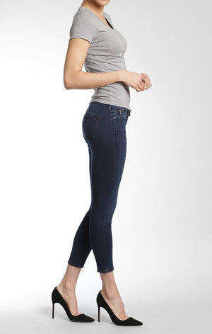 ADRIANA ANKLE SUPER SKINNY IN INK INDIGO STR - Mavi Jeans