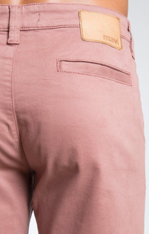 JACOB SHORTS IN BRICK TWILL - Mavi Jeans