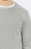 CREW NECK SWEATER  GREY MELANGE - Mavi Jeans