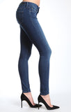 ADRIANA SUPER SKINNY IN DARK LUX SATEEN - Mavi Jeans