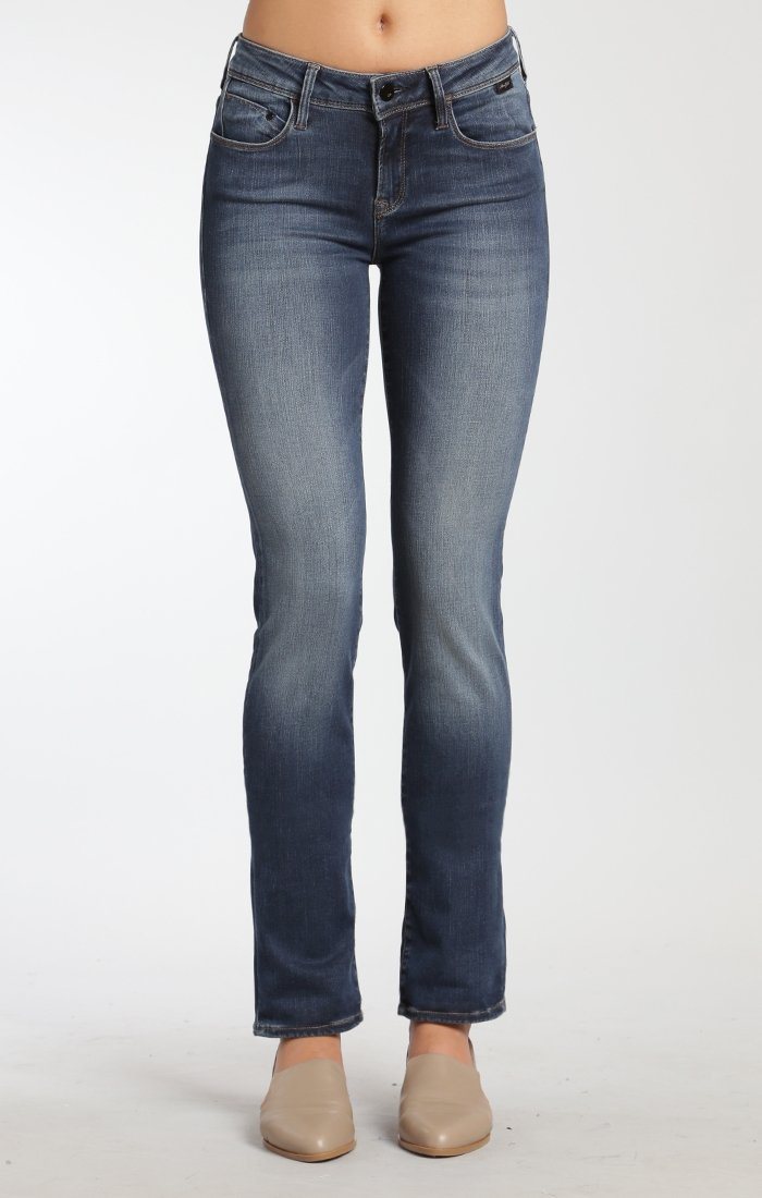 KERRY CIGARETTE LEG IN INDIGO GOLD REFORM POPSTAR - Mavi Jeans