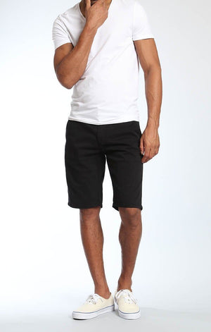 JACOB SHORTS IN BLACK TWILL - Mavi Jeans