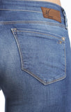 ADRIANA PETITE SUPER SKINNY IN MID BRUSHED SHANTI - Mavi Jeans