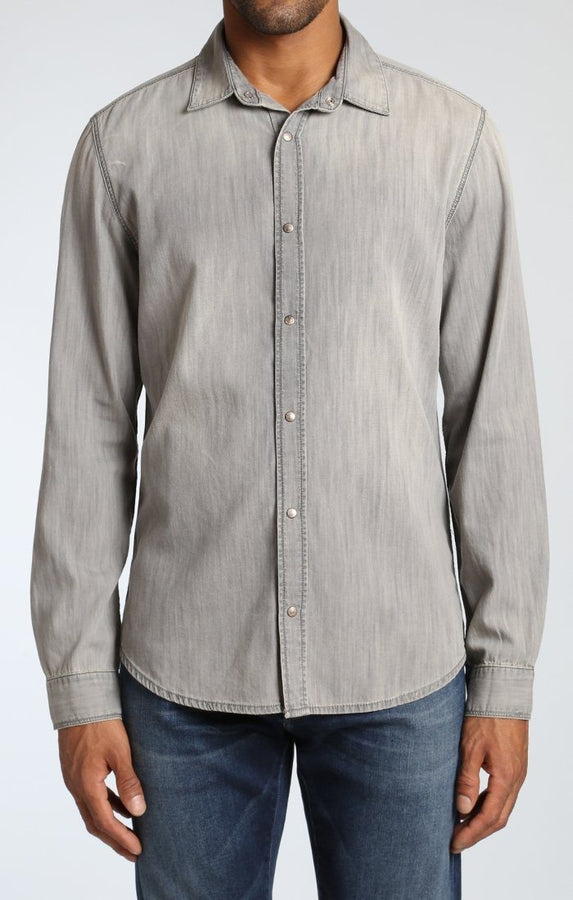 RIO SHIRT IN GREY WASHED - Mavi Jeans