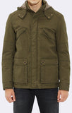 HOODED JACKET DUFFLE GREENEN - Mavi Jeans