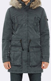 HOODED JACKET BLUE GRAPHITE - Mavi Jeans