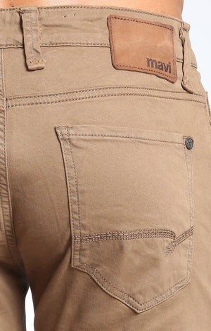 ZACH STRAIGHT LEG IN TOBACCO TWILL - Mavi Jeans