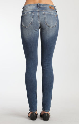 SERENA SUPER SKINNY IN KNEE RIPPED VINTAGE - Mavi Jeans