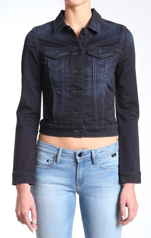 SAMANTHA JACKET IN DEEP COATED SPORTY - Mavi Jeans