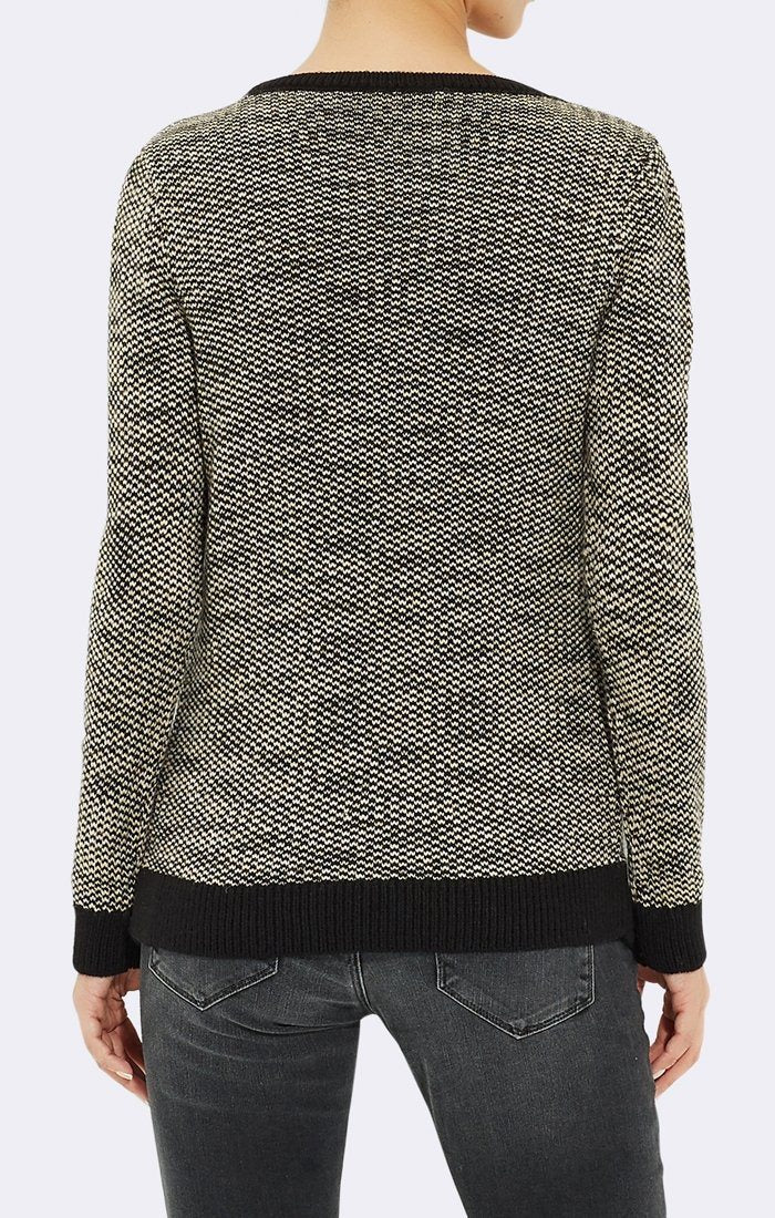 JACQUARD CREW NECK SWEATER - Mavi Jeans