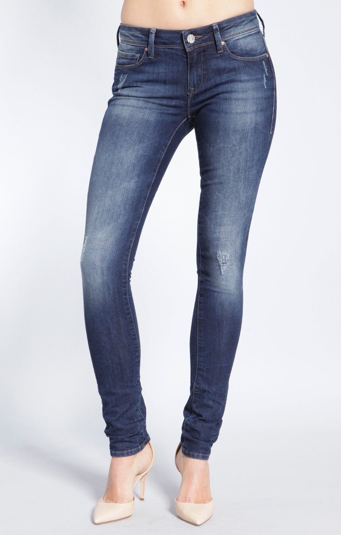 SERENA SUPER SKINNY IN DARK USED NOLITA - Mavi Jeans