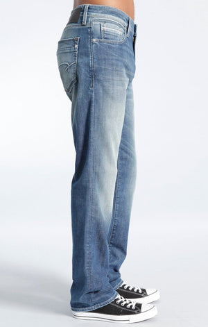 ZACH STRAIGHT LEG IN FOGGY WHITE EDGE - Mavi Jeans