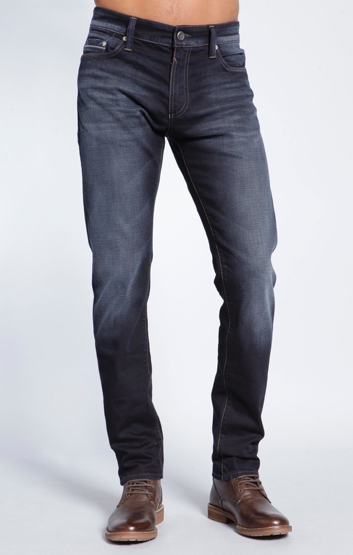 JAKE SLIM LEG IN RINSE OPAL ITALY WHITE EDGE - Mavi Jeans