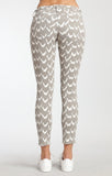 ALEXA ANKLE SKINNY  IN GREY IKAT - Mavi Jeans