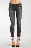 RIANA SKINNY BIKER IN SMOKE ROCK CHIC - Mavi Jeans