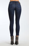 ALEXA ANKLE SKINNY  IN DARK BRUSHED SHANTI - Mavi Jeans