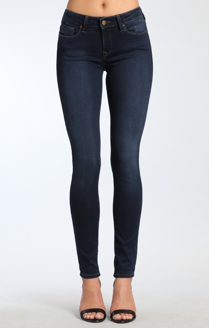 ALEXA SKINNY IN DEEP SATEEN SHANTI POPSTAR - Mavi Jeans