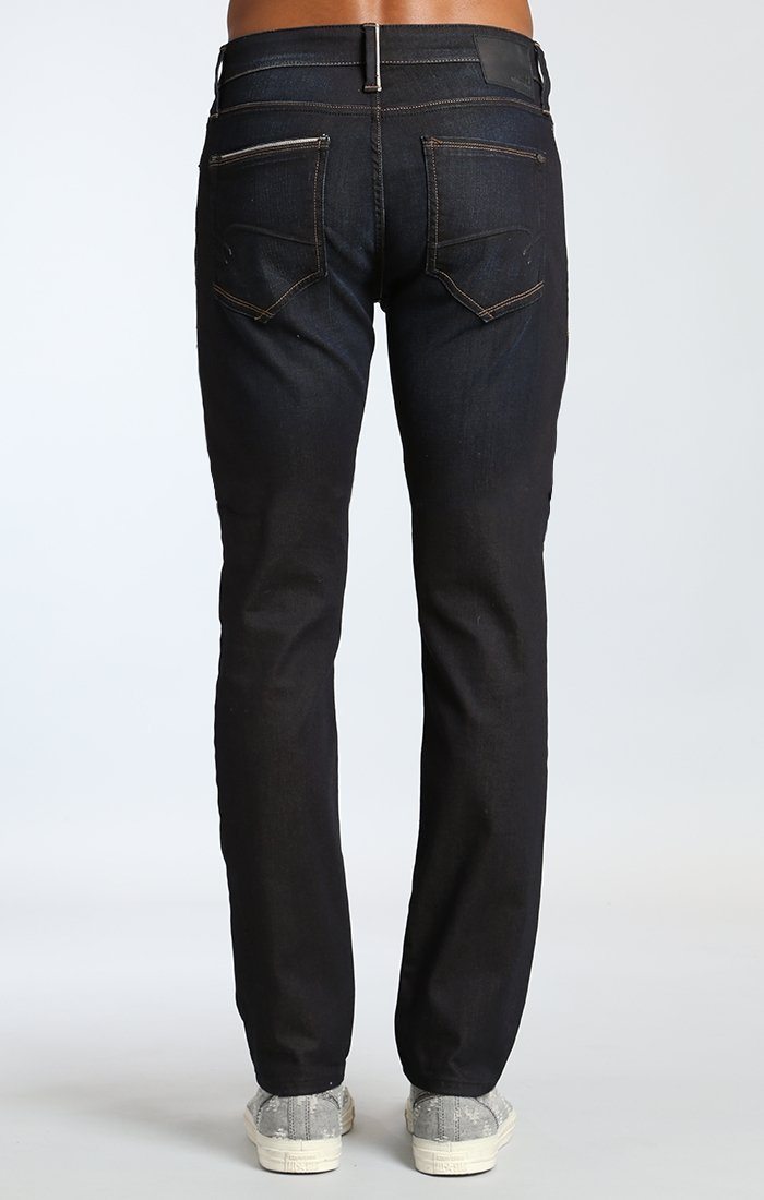 JAKE SLIM LEG IN DEEP EARTH WHITE EDGE - Mavi Jeans