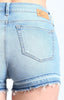 GRACE SHORTS IN LT DESTRUCTED VINTAGE - Mavi Jeans