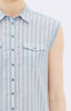 TIE FRONT SLEEVELESS SHIRT - Mavi Jeans