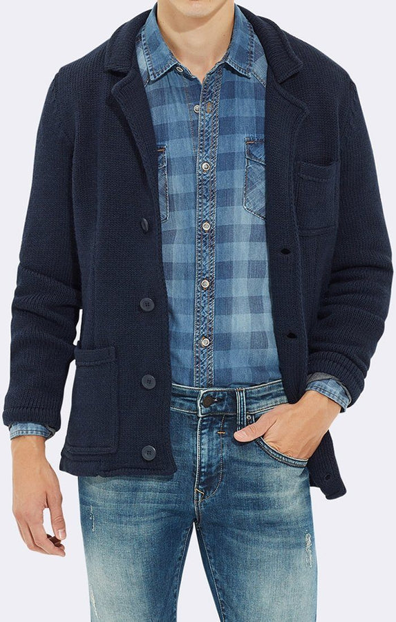 THREE-POCKET CARDIGAN - Mavi Jeans