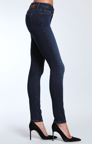 ALEXA SKINNY IN DEEP SATEEN SHANTI POPSTAR - Mavi Jeans