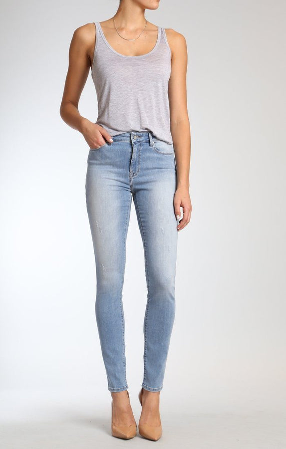 ALISSA SUPER SKINNY IN SUMMER RIPPED TRIBECA - Mavi Jeans