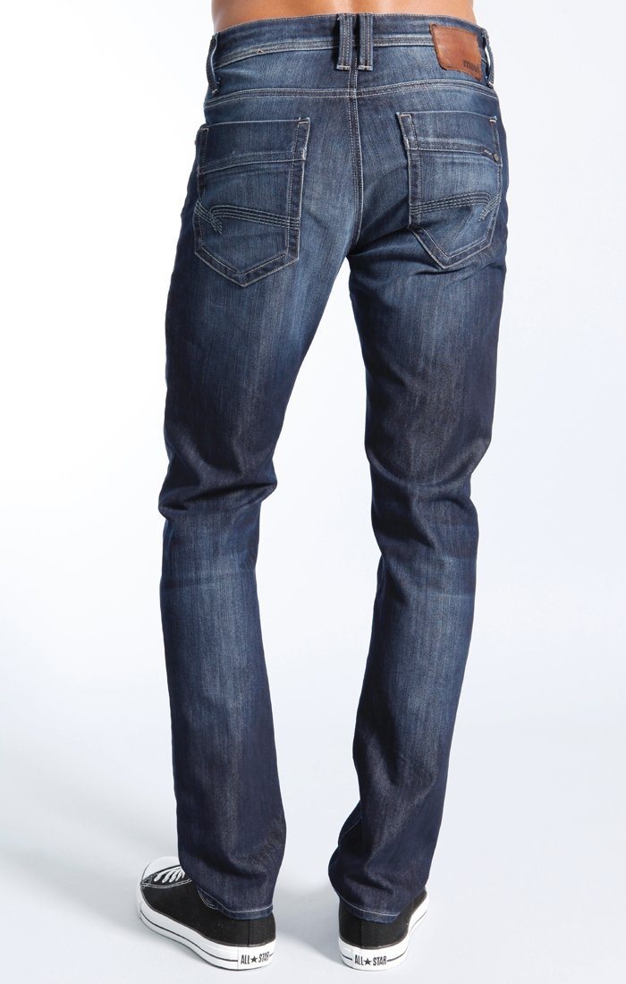 JAKE SLIM LEG IN DARK COOPER - Mavi Jeans