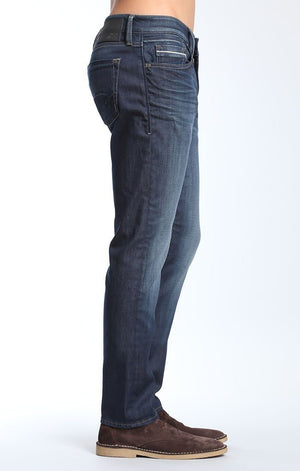 JAKE SLIM LEG IN DEEP SHADED WHITE EDGE - Mavi Jeans