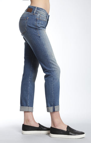 EMMA SLIM BOYFRIEND IN MID SHADED VINTAGE - Mavi Jeans