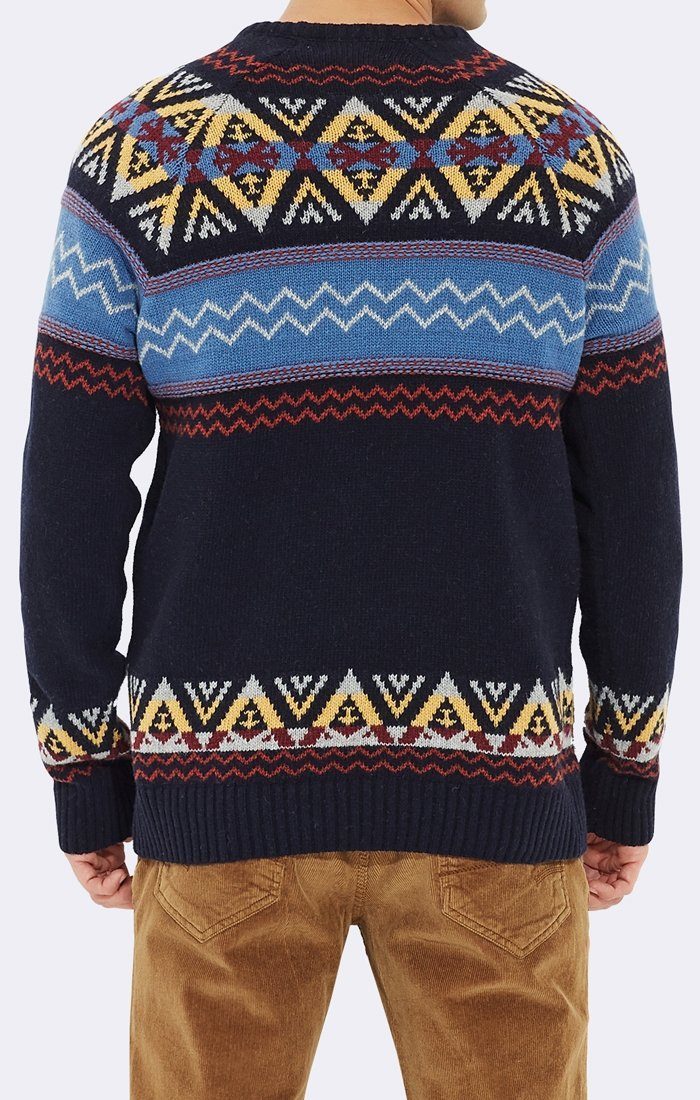 MODERN FAIR ISLE SWEATER - Mavi Jeans