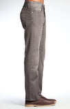 ZACH STRAIGHT LEG IN COFFEE BROWN WHITE EDGE - Mavi Jeans