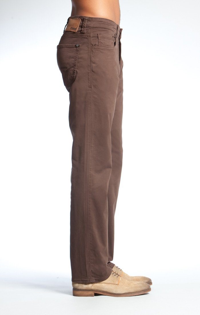 ZACH STRAIGHT LEG IN COFFEE BEAN TWILL - Mavi Jeans