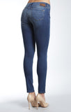 ADRIANA PETITE SUPER SKINNY IN MID BRUSHED SHANTI - Mavi Jeans