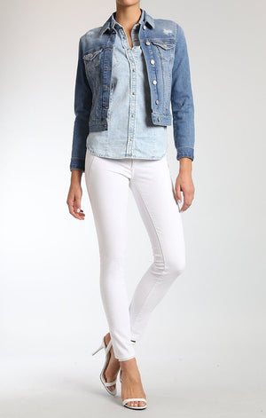 SAMANTHA JACKET IN LT INDIGO VINTAGE - Mavi Jeans