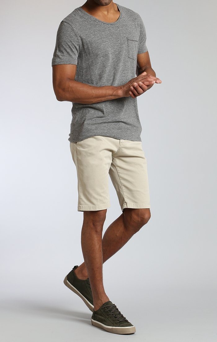 JACOB SHORTS IN STONE TWILL - Mavi Jeans