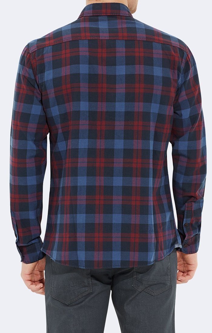 DOUBLE POCKET CHECKED SHIRT - Mavi Jeans