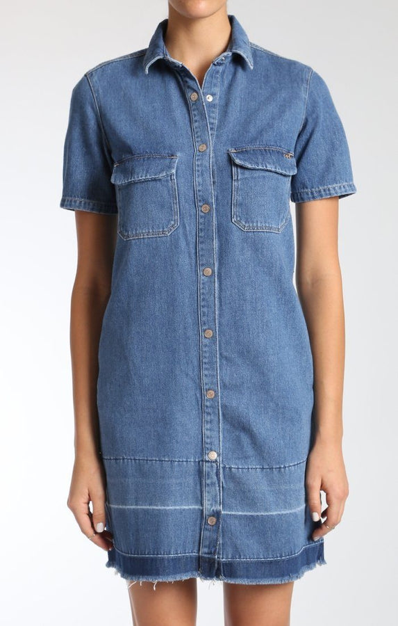 CAROLINE DRESS IN MID - Mavi Jeans