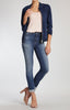 ADRIANA SUPER SKINNY IN MID BRUSHED SHANTI - Mavi Jeans