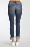 ERICA CUFFED SKINNY IN INDIGO RIPPED VINTAGE - Mavi Jeans