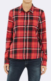 RED CHECK SHIRT - Mavi Jeans