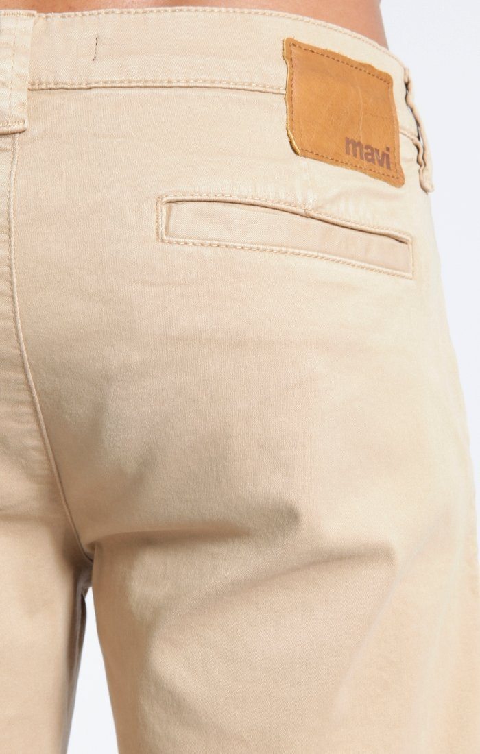 JACOB SHORTS IN TAN TWILL - Mavi Jeans