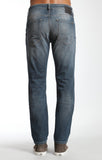 JAKE SLIM LEG IN MID USED DESTROYED - Mavi Jeans