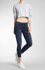 ADRIANA ANKLE ZIP SKINNY IN MIDNIGHT INDIGO MOVE - Mavi Jeans