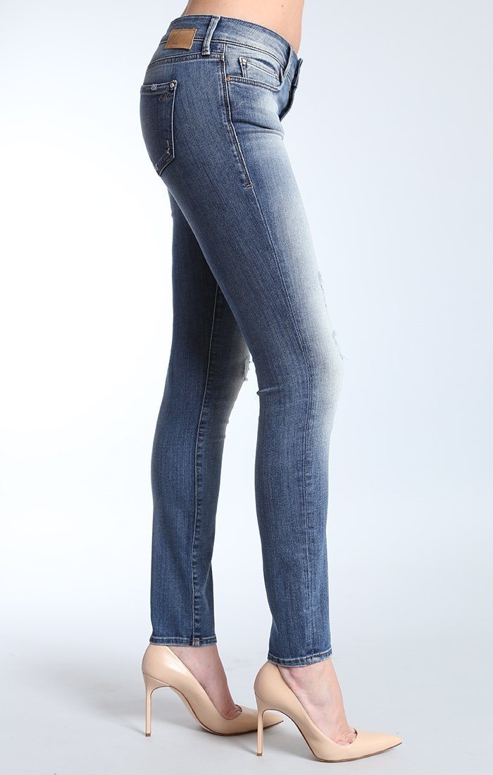 ALEXA SKINNY IN DISTRESSED NOLITA - Mavi Jeans