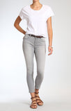 ADRIANA ANKLE SUPER SKINNY  IN LT GREY TRIBECA - Mavi Jeans