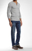 ZACH STRAIGHT LEG IN INDIGO SHADED COATED WHITE EDGE - Mavi Jeans